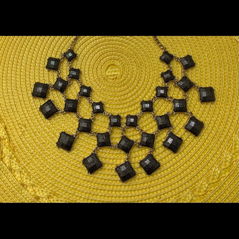 Amrita Singh Jelly Bean Evening Necklace - Gunmetal - Picture 2 of 4